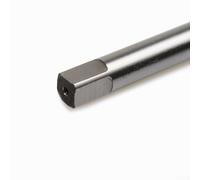 Taraud machine à filetage droit en acier rapide de 147,7 cm 24 TPI pour filetage UNEF pour travaux de filetage mécanique