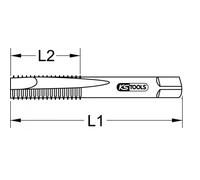 KS Tools 331.0228 Taraud en acier rapide M8 x 1,25