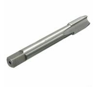 Taraud manuel HSS pour filetage fin M10 x 1 mm - En acier haute performance - Pour le travail des métaux - Industrie - Atelier - Longueur totale : 79 mm - Outil de précision pour couper des filetages