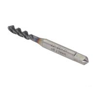 Taraud métrique à cannelure hélicoïdale 4 mm x 0,7 mm pour machine à revêtement en nitrure HSS 6542 pour fraiseuses CNC avec longueur de filetage de 16 mm, coupe à droite norme JIS