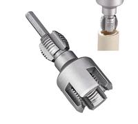 Taraud Pour Tuyaux PVC à Filetage Interne,Ouvre-Filet pour Tuyaux PVC - Double Extrémité, Compatible Perceuse Électrique, Accessoires Plomberie Pour Atelier
