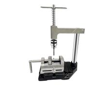 Taraudeuse verticale manuelle avec clé à taraud modifiable pour filetage de 1,5 à 10 mm, gamme de serrage en alliage d'aluminium ou en fonte, compacte 150 × 230 × 260 mm (alliage d'aluminium)