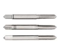 tarauds hss 3 passes - jeu de 3 tarauds de 6 x 100 -
