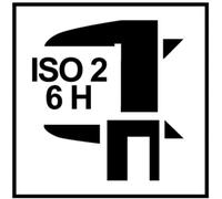 RUKO 234030 - Macho de roscar para máquinas M DIN 371 HSS, rectificado - Tipo C. Rosca M 3