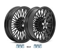 TARAZON 16" x 3,5" 16" x 5,5" Roue Jante Avant & Arrière pour Harley Touring Bagger FLHT 1984-2008