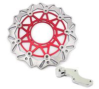 TARAZON 320mm Disque de Frein Avant Support Adaptateur pour HONDA CRF250R CRF450R 2004-2014 CR 125 250 R E 2004-2008 CRF 250 450 X 2004-2015