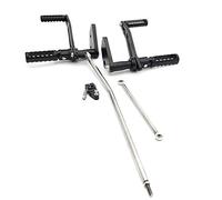 TARAZON Commandes Avancées Repose-pieds pour Street Bob 2006-2017 FXDB Dyna Lower Rider Super Glide 2000-2017 Forward Control