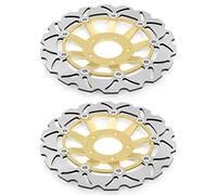 TARAZON Disques de Frein Avant pour Suzuki GSF 600 S Bandit 95-04 SV 650 S 99-02 GSX 600 750 F 89-02 RF 400 600 R 93-96 RGV 250 GSX-R 400