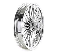 TARAZON Jante Avant Fat Spoke 21" x 3,5" pour Harley Touring 2009-2023 Road King Street Glide Road Electra Ultra Classic Limited avec Roulement ABS 25 mm