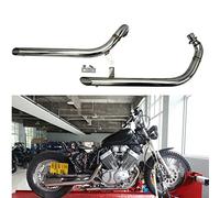 TARAZON Pots d’échappement silencieux pour Yamaha Virago XV535 XV400 1987-2004 XV 400 535