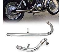 TARAZON Silencieux tuyaux d'échappement pour Yamaha V-Star XV 250 Virago 1988-2023