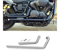 TARAZON Tuyaux d'échappement silencieux pour YAMAHA Bolt XV950 R-Spec XVS 950 2010-2018