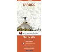Tarbes, Hautes-Pyrénées - Plan de ville | Blay Foldex