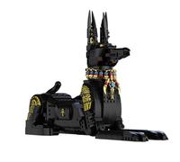 Tarcury Jeu de Construction Chien Pharaon Égyptien, Modèle de Créature Mythique de l'Égypte Ancienne, 1208 Pièces Set Éducatif pour Enfants 8+ Ans, Cadeau d'anniversaire Créatif