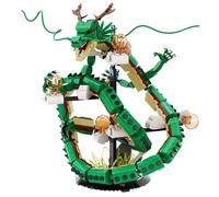 Tarcury Jouet de Construction Shenron, Ensemble de 1826 Pièces avec Shenlong et 7 Balles - Parfait pour l'Exposition à la Maison et Les Cadeaux d'anniversaire