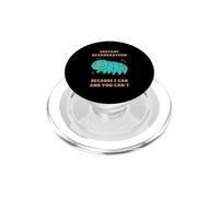 Tardigrade Instant Regeneration Science Humour PopSockets PopGrip pour MagSafe