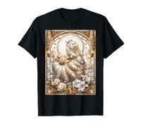 Tardigrade Ours d'eau Microbiologie Coquette Christian Floral T-Shirt