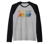 Tardigrade Ours d'eau rétro résistant comme Un Tardigrade Manche Raglan