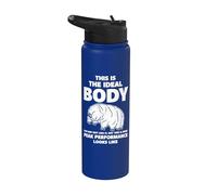 Tardigrade Sarcasme Body Peak Performance Humour Funny Nature Stainless Steel Insulated Water Bottle