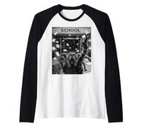 Tarentula Spider Last Day of School Summer Funny Selfie Manche Raglan
