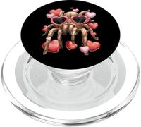 Tarentula Spider Lunettes Coeur Saint-Valentin PopSockets PopGrip pour MagSafe