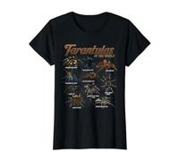 Tarentulas of The World Arachnides Pet Spider Lover T-Shirt Graphique avec Valeur