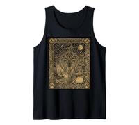 Tarentule Constellation Tarot Carte Occulte Gothique Débardeur
