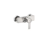 Targa mitigeur de douche mural sans flexible ni douchette pvd acier inoxydable - ROCA A5A215FSM0