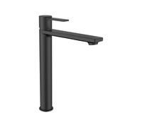 Targa mitigeur xl pour lavabo corps lisse ouverture sur l'eau froide noir mat - ROCA A5A345FNB0