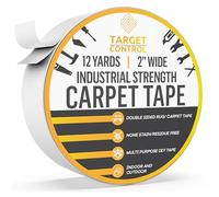 Target Control™ Ruban adhésif double face pour tapis - 5,1 x 9,1 m - Ruban adhésif double face pour sols en bois dur et tapis - Ruban adhésif puissant et amovible