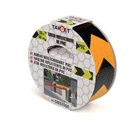 TARGET CRE53350 - Bande Réfléchissante - Adhésif - 33 Mètres x 50 Millimètres - Sécurité - Signalisation - Réflecteur de visibilité - Jaune et Noir - Flèches