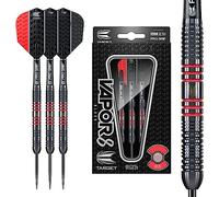 Target Darts 100439 Vapor 8 2017 Fléchettes à Pointe Acier Mixte, Rouge, 23 g