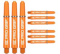Target Darts 3 x Jeux of Orange Pro Grip Arbres à fléchettes Intermédiaire - 9 po au Total