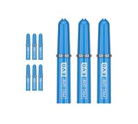 Target Darts 3 x Pro Grip Evo Bleu Nylon Tops Arbre de fléchettes - 9 po au Total