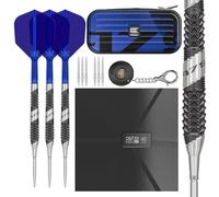 Target Darts 975 Ultra Marine 02 23G 97.5% Wolfram Swiss Point Jeu de fléchettes à Pointe d'acier with K-Flex