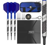 Target Darts 975 Ultra Marine 18G 97.5% Set de fléchettes à Pointe Souple en tungstène with K-Flex