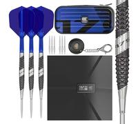Target Darts 975 Ultra Marine 97.5% Wolfram Swiss Point Jeu de fléchettes à Pointe d'acier with K-Flex
