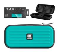 Target Darts Aqua Takoma Regular Darts Case - Contient x 1 Jeu de fléchettes Portefeuille