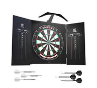 Target Darts Arc Cible de fléchettes Système d'éclairage Maison Armoire - Comprend Cible de fléchettes et 2 Jeux de fléchettes