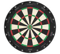 Target Darts Aspar Cible de fléchettes à Pointe en Acier avec Poils en sisal Auto-récupérables et Anneau de Score Rotatif, Jeu de fléchettes régulant Les Fils Fins, Accessoires de fléchettes