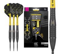 Target Darts Bolide Void 90% Tungstène, Fléchettes à Pointe en Acier Swiss Point | Barrel 05, 22G | Jeux de Fléchettes Professionnels, Fléchettes Noires, Outil Swiss Point Inclus