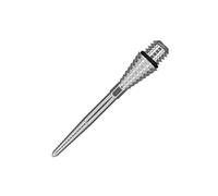 Target Darts Coversion Point Swiss Point Grooved Argenté 30mm Pointes de Fléchettes-Convertir Les Pointes Souples en Pointes en Acier