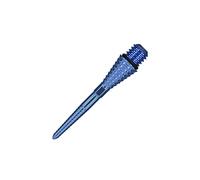 Target Darts Coversion Point Swiss Point Grooved Bleu 26mm Pointes de Fléchettes-Convertir Les Pointes Souples en Pointes en Acier