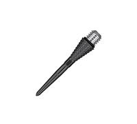 Target Darts Coversion Point Swiss Point Grooved Noir 26mm Pointes de Fléchettes-Convertir Les Pointes Souples en Pointes en Acier