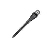 Target Darts Coversion Point Swiss Point Grooved Noir 30mm Pointes de Fléchettes-Convertir Les Pointes Souples en Pointes en Acier