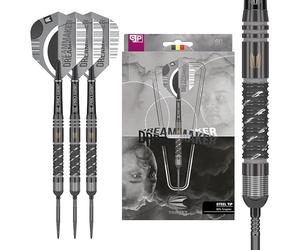 Target Darts Dimitri Van Den Bergh x Echo 90% Tungsten Steel Tip - 22g Jeu de fléchettes à Pointe en Acier, fléchettes Swiss Point, Outil SP Inclus, Dimi Édition pour Les Joueurs