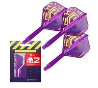 Target Darts - Flights Luke Littler Champion K Flex - Taille Intermédiaire (26mm)