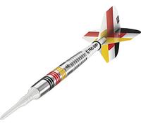 Target Darts Gabriel Clemens 21 g 80% tungstène Jeu de fléchettes à Pointe Souple Unisexe, Noir, Jaune, Blanc et Rouge
