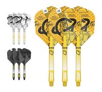 Target Darts Gabriel Clemens Ink Design No.6 Vols en Dart & Moyen (48mm) Arbres Tiges - 9 Vols et 9 Arbres au Total
