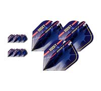 Target Darts Josh Rock Gen 1 Pro Ultra Dart Flights, 9 Pack - NO.6 Vols de Forme | Accessoires de fléchettes Professionnels, G1 Dart Flight Set, Multipack Flights Set